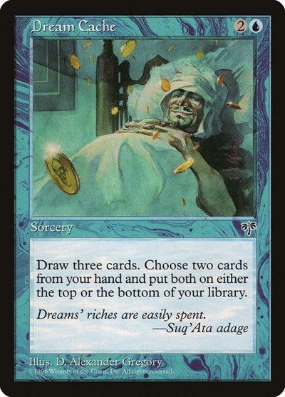 1996 Magic: Mirage (MIR) - Dream Cache (#62, Common) (Lightly Played)