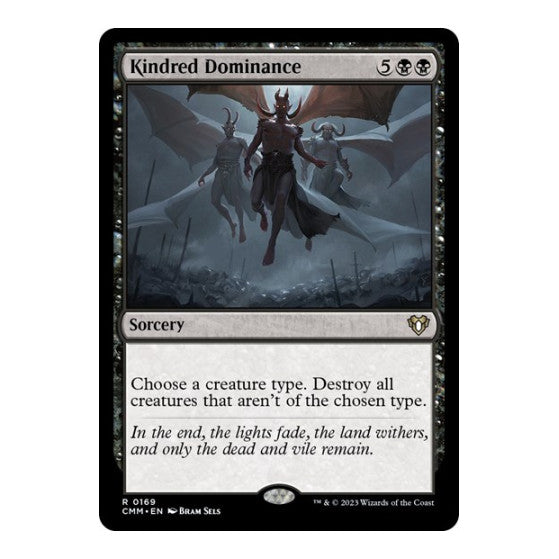 Kindred Dominance (CMM) #169 Rare (Lightly Played) Commander Masters Magic: The Gathering: 2023