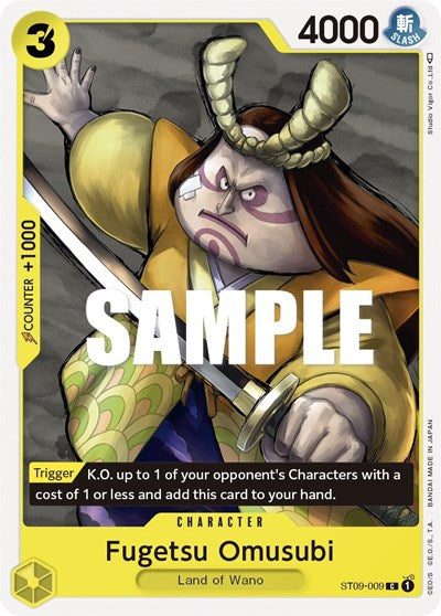 Fugetsu Omusubi (ST-09) #ST09-009 Common (Near Mint) Starter Deck 9: Yamato One Piece Card Game: 2023
