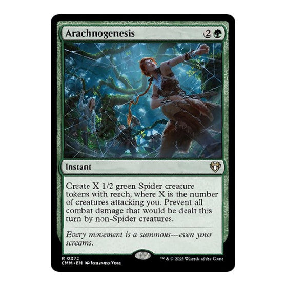 Arachnogenesis (CMM) #272 Rare (Lightly Played) Commander Masters Magic: The Gathering: 2023