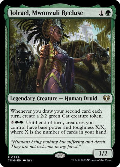 Jolrael Mwonvuli Recluse (CMM) #299 Rare (Near Mint) Commander Masters Magic: The Gathering: 2023