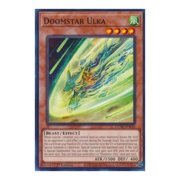 Doomstar Ulka (DUNE) #DUNE-EN028 Common (1st Edition Near Mint) Duelist Nexus YuGiOh: 2023