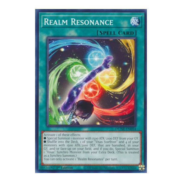 Realm Resonance (DUNE) #DUNE-EN054 Common (1st Edition Near Mint) Duelist Nexus YuGiOh: 2023