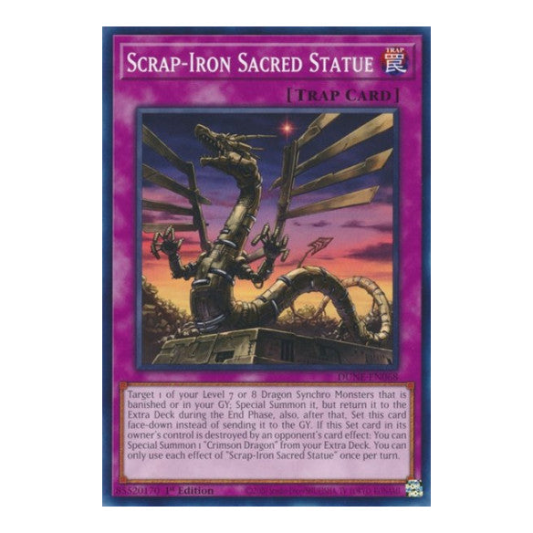Scrap-Iron Sacred Statue (DUNE) #DUNE-EN068 Common (1st Edition Near Mint) Duelist Nexus YuGiOh: 2023