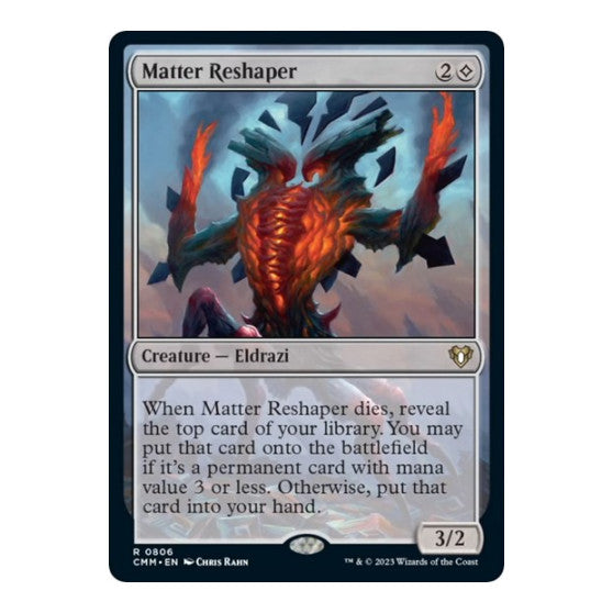 Matter Reshaper (CMM) #806 Rare (Near Mint) Commander Masters Magic: The Gathering: 2023