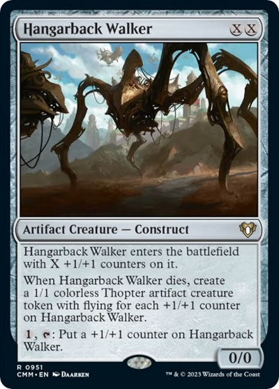 Hangarback Walker (CMM) #951 Rare (Lightly Played) Commander Masters Magic: The Gathering: 2023
