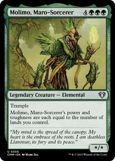Molimo Maro Sorcerer (CMM) #305 Uncommon (Lightly Played) Commander Masters Magic: The Gathering: 2023