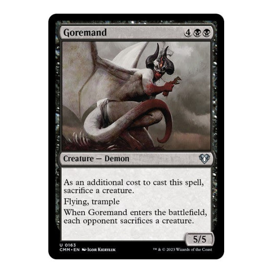 Goremand (CMM) #163 Uncommon (Lightly Played) Commander Masters Magic: The Gathering: 2023