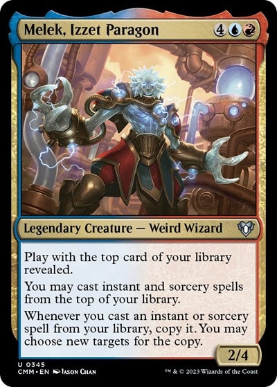Melek Izzet Paragon (CMM) #345 Uncommon (Lightly Played) Commander Masters Magic: The Gathering: 2023