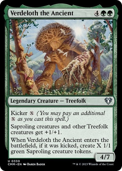 Verdeloth the Ancient (CMM) #330 Uncommon Commander Masters Magic: The Gathering: 2023