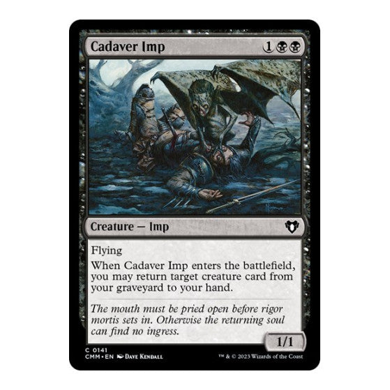 Cadaver Imp (CMM) #141 Common Commander Masters Magic: The Gathering: 2023