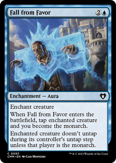 Fall from Favor (CMM) #93 Common (Lightly Played) Commander Masters Magic: The Gathering: 2023