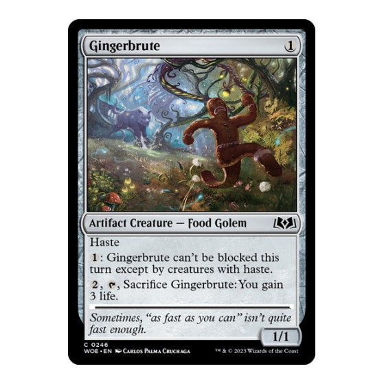 Gingerbrute (WOE) #246 Common (Lightly Played) Wilds of Eldraine Magic: The Gathering: 2023
