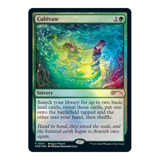 Cultivate (Bring-a-Friend Promo) (UMP) #1 Promo (Foil Lightly Played) Unique and Miscellaneous Promos Magic: The Gathering: 2026