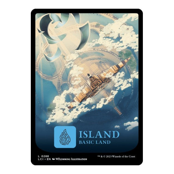 Island 0288 (LCI) #288 Land The Lost Caverns of Ixalan Magic: The Gathering: 2023