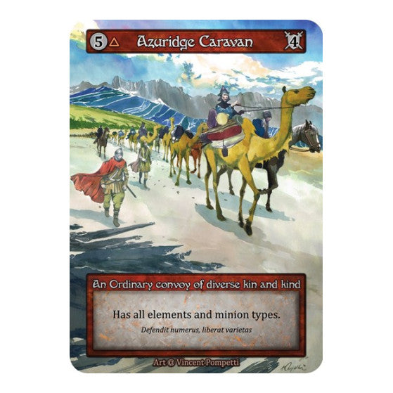 Azuridge Caravan (A) Ordinary (Lightly Played) Alpha Sorcery: Contested Realm: 2023