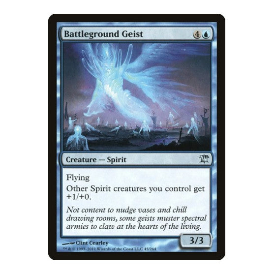 Battleground Geist (ISD) #45 Uncommon (Lightly Played) Innistrad Magic: The Gathering: 2011