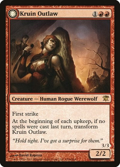 Kruin Outlaw (ISD) #152 Rare (Lightly Played) Innistrad Magic: The Gathering: 2011