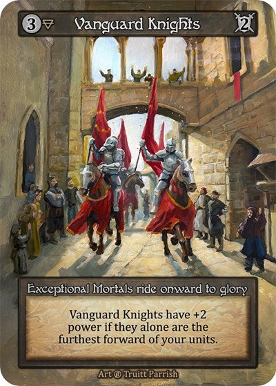 Vanguard Knights (B) Exceptional (Near Mint) Beta Sorcery: Contested Realm: 2023