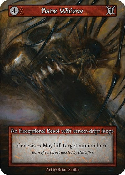 2023 Sorcery Contested Realm: Beta (B) - Bane Widow (Exceptional) (Near Mint)