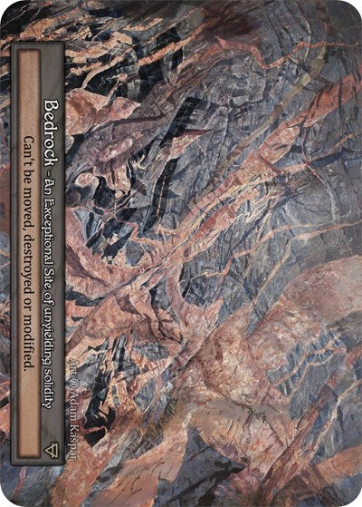 2023 Sorcery Contested Realm: Beta (B) - Bedrock (Exceptional) (Near Mint)