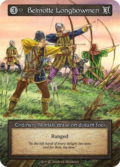 2023 Sorcery Contested Realm: Beta (B) - Belmotte Longbowmen (Ordinary) (Near Mint)