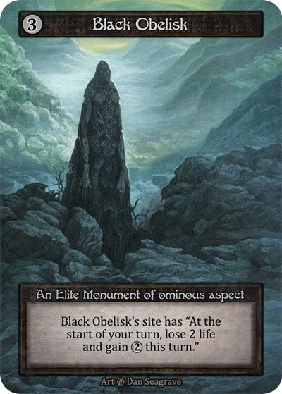 Black Obelisk (B) Elite (Near Mint) Beta Sorcery: Contested Realm: 2023