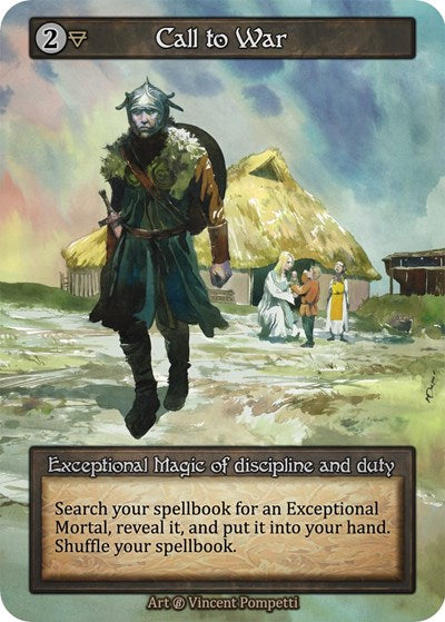 2023 Sorcery Contested Realm: Beta (B) - Call to War (Exceptional) (Near Mint)