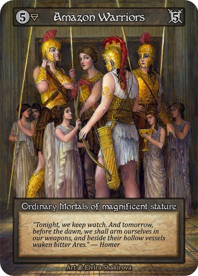 Amazon Warriors (B) Ordinary Beta Sorcery: Contested Realm: 2023