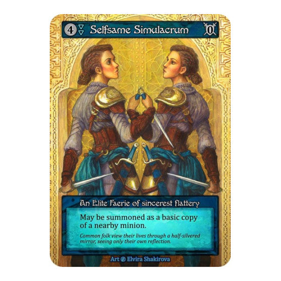 Selfsame Simulacrum (B) Elite (Lightly Played) Beta Sorcery: Contested Realm: 2023