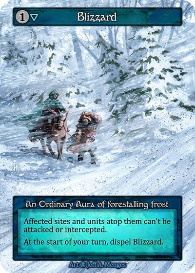 2023 Sorcery Contested Realm: Beta (B) - Blizzard (Ordinary) (Near Mint)