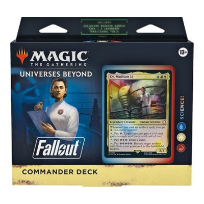 Universes Beyond: Fallout - Science! Commander Deck (PIP) (Unopened) Universes Beyond: Fallout Magic: The Gathering: 2024