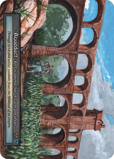 Aqueduct (B) Exceptional (Near Mint) Beta Sorcery: Contested Realm: 2023