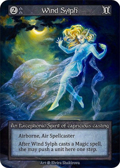2023 Sorcery Contested Realm: Beta (B) - Wind Sylph (Exceptional)