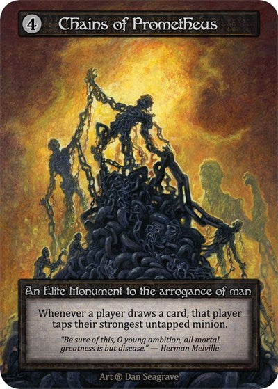 Chains of Prometheus (B) Elite (Near Mint) Beta Sorcery: Contested Realm: 2023