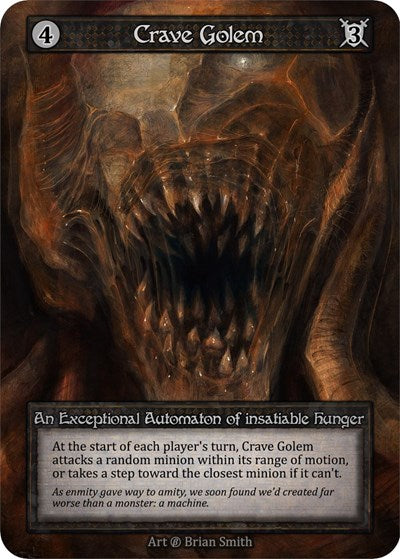 Crave Golem (B) Exceptional Beta Sorcery: Contested Realm: 2023