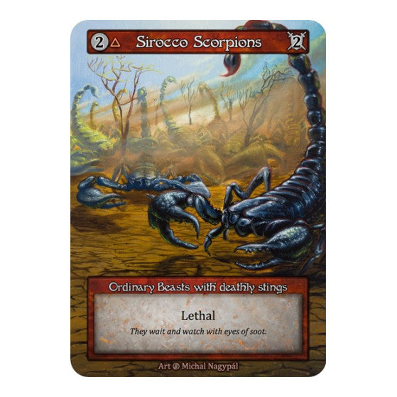 Sirocco Scorpions (B) Ordinary Beta Sorcery: Contested Realm: 2023