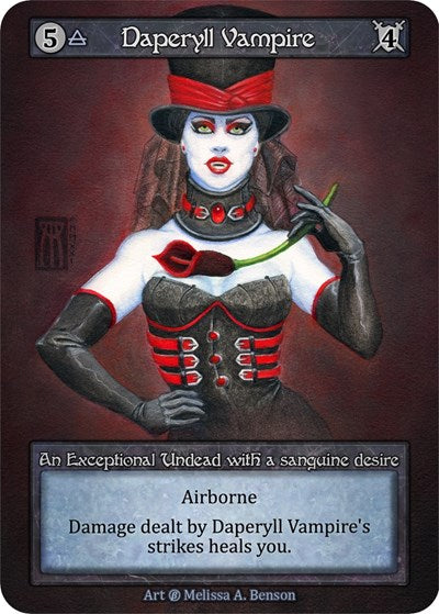2023 Sorcery Contested Realm: Beta (B) - Daperyll Vampire (Exceptional) (Lightly Played)