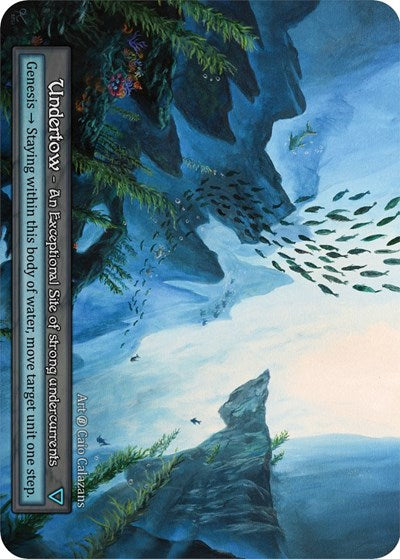 2023 Sorcery Contested Realm: Beta (B) - Undertow (Exceptional) (Near Mint)