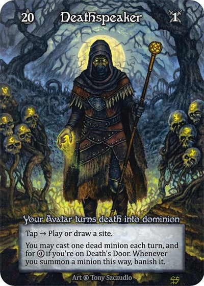 Deathspeaker (B) Elite (Near Mint) Beta Sorcery: Contested Realm: 2023