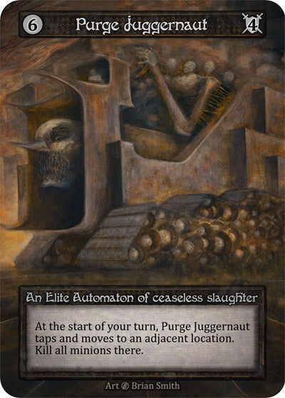 Purge Juggernaut (B) Elite (Near Mint) Beta Sorcery: Contested Realm: 2023