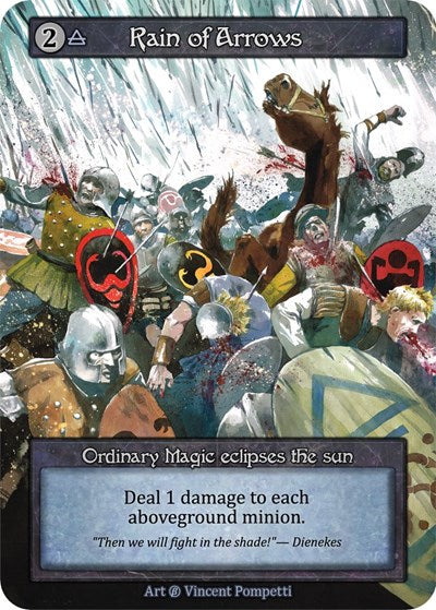 2023 Sorcery Contested Realm: Beta (B) - Rain of Arrows (Ordinary) (Near Mint)