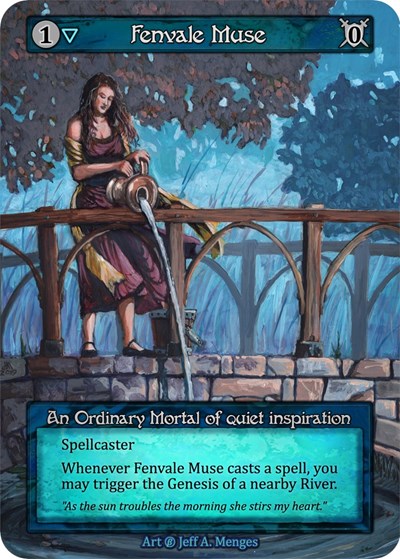 Fenvale Muse (B) Ordinary Beta Sorcery: Contested Realm: 2023