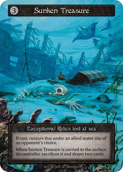 2023 Sorcery Contested Realm: Beta (B) - Sunken Treasure (Exceptional)