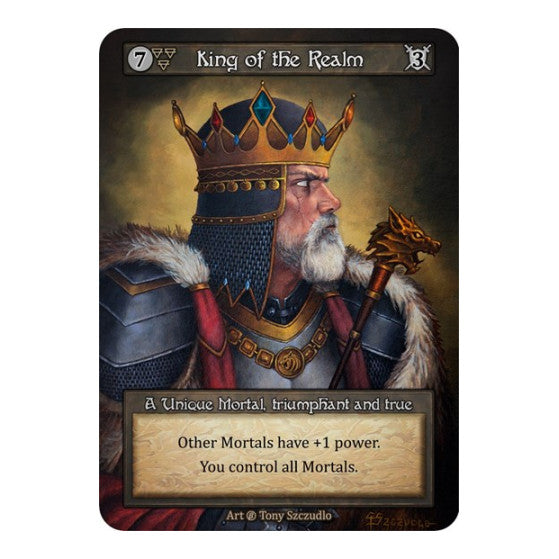 King of the Realm (B) Unique (Lightly Played) Beta Sorcery: Contested Realm: 2023