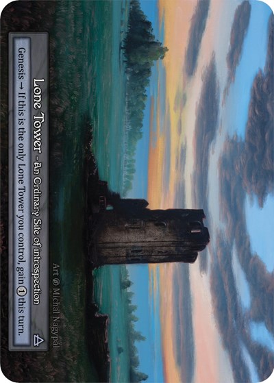 2023 Sorcery Contested Realm: Beta (B) - Lone Tower (Ordinary) (Near Mint)