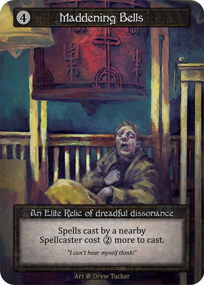 Maddening Bells (B) Elite (Near Mint) Beta Sorcery: Contested Realm: 2023