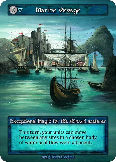 Marine Voyage (B) Exceptional Beta Sorcery: Contested Realm: 2023