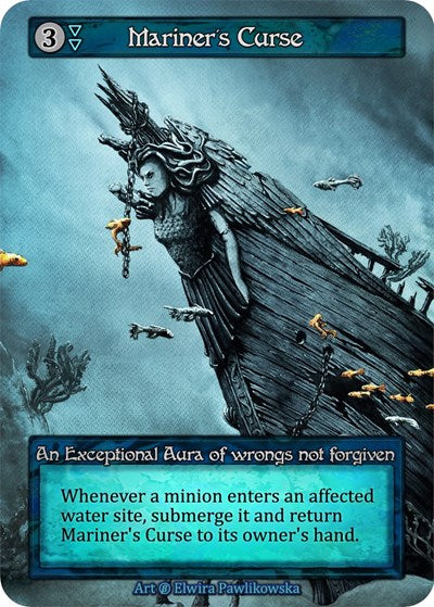 2023 Sorcery Contested Realm: Beta (B) - Mariners Curse (Exceptional)