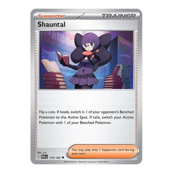 Shauntal (PAR) #174/182 Uncommon (Moderately Played) SV04: Paradox Rift Pokemon: 2023